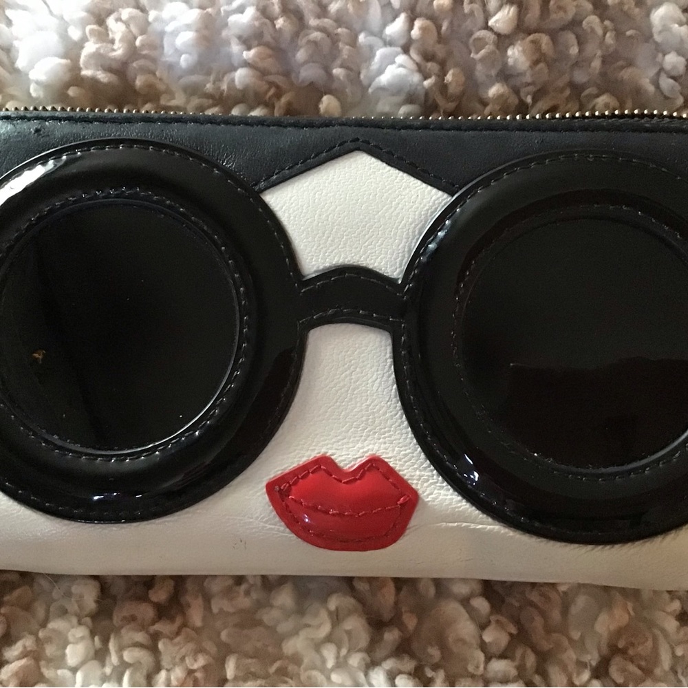 Alice + Olivia sunglasses face wallet